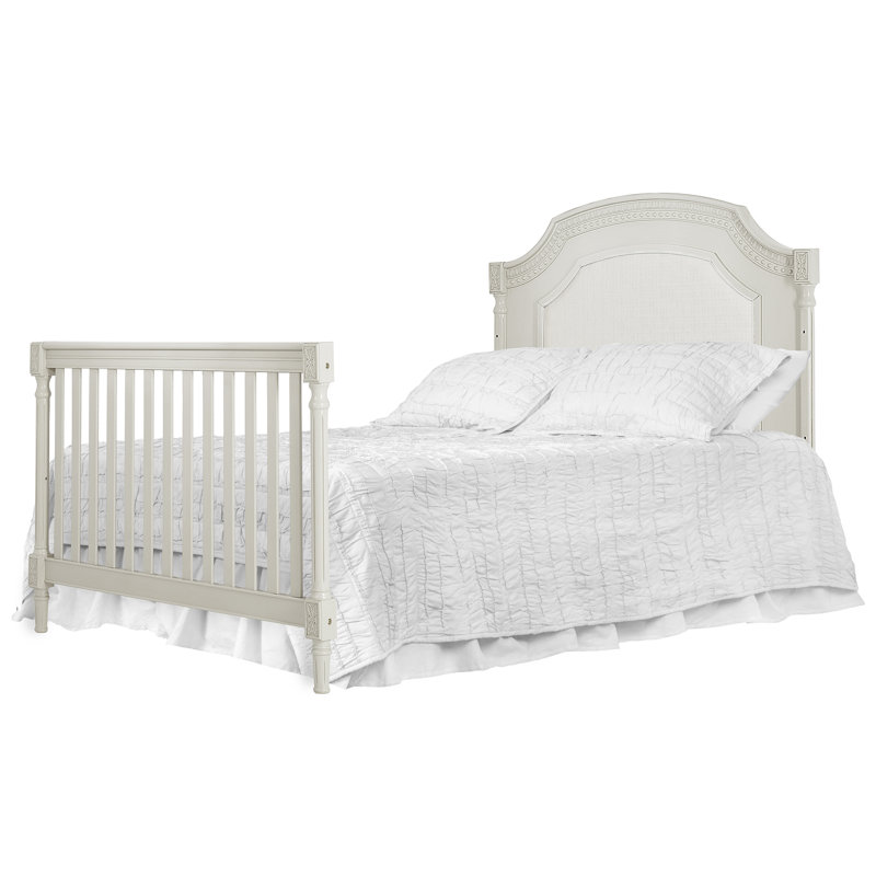 Evolur Julienne 4in1 Convertible Upholstered Crib & Reviews Wayfair